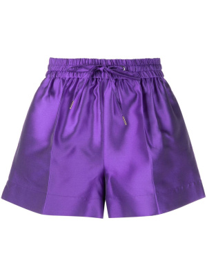 

Elasticated satin shorts, SANDRO Elasticated satin shorts
