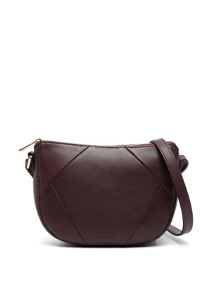 

Debossed-logo leather crossbody bag, Furla Debossed-logo leather crossbody bag