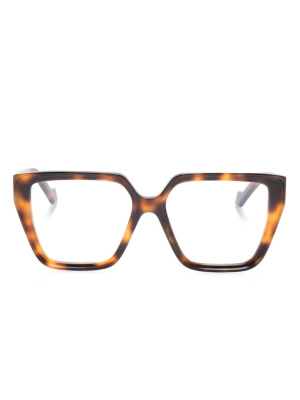 

Logo-plaque oversize-frame glasses, LOEWE Logo-plaque oversize-frame glasses