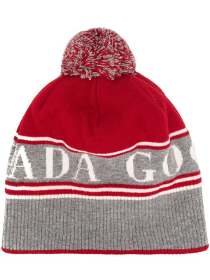 

Intarsia knit beanie, Canada Goose Intarsia knit beanie
