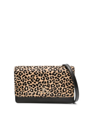 

Small Jet Set leopard wallet bag, Michael Michael Kors Small Jet Set leopard wallet bag