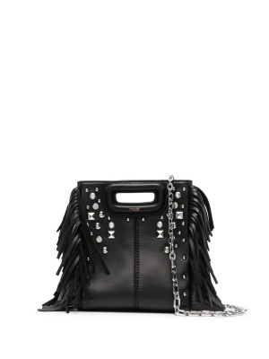 

Studded mini M tote bag, Maje Studded mini M tote bag