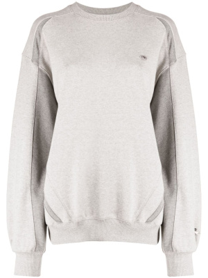 

Logo-embroidered cotton sweatshirt, Ader Error Logo-embroidered cotton sweatshirt