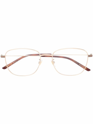 

Logo square-frame glasses, Gucci Eyewear Logo square-frame glasses