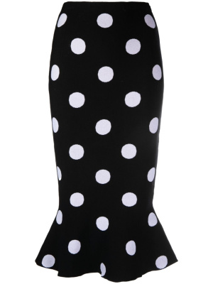 

Polka-dot pattern midi skirt, Marni Polka-dot pattern midi skirt
