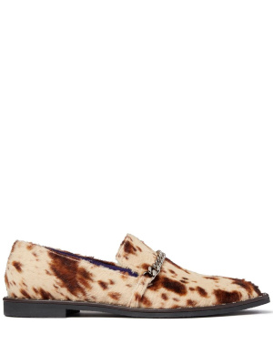 

Falabella animal-print loafers, Stella McCartney Falabella animal-print loafers
