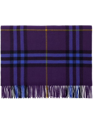 

Check-pattern cashmere scarf, Burberry Check-pattern cashmere scarf