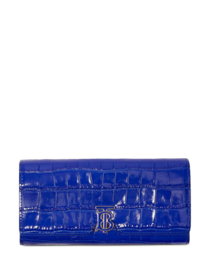 

Logo-plaque leather wallet, Burberry Logo-plaque leather wallet