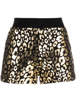 

Metallic leopard-print shots, Moschino Metallic leopard-print shots