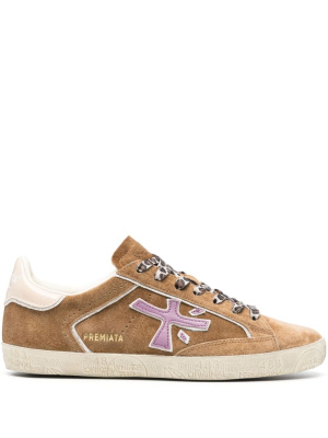 

Steven D lace-up leather sneakers, Premiata Steven D lace-up leather sneakers