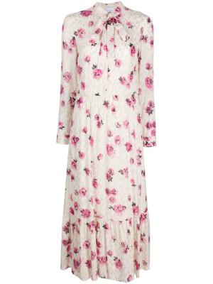 

Floral-print midi dress, RED Valentino Floral-print midi dress