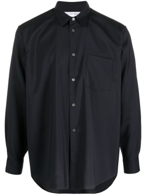 

Long-sleeves wool shirt, Comme Des Garçons Shirt Long-sleeves wool shirt