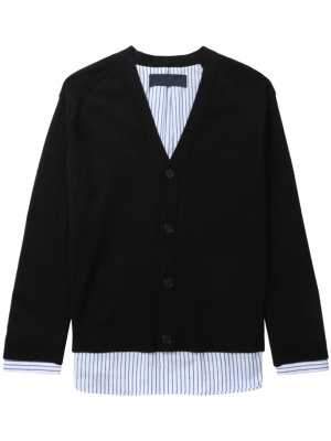 

Layered knitted cardigan, Juun.J Layered knitted cardigan