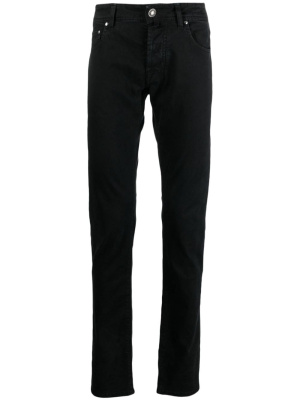 

Logo-patch slim-cut jeans, Jacob Cohën Logo-patch slim-cut jeans