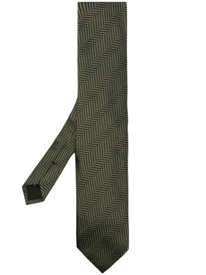 

Chevron-jacquard silk tie, TOM FORD Chevron-jacquard silk tie
