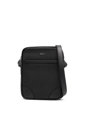 

Grained-texture leather messenger bag, Bally Grained-texture leather messenger bag