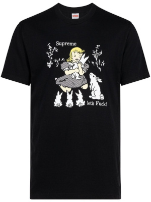 

Cartoon-print cotton T-shirt, Supreme Cartoon-print cotton T-shirt