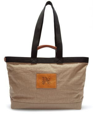 

Logo patch tote bag, Palm Angels Logo patch tote bag