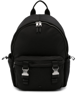 

Ami de Coeur zip-up backpack, AMI Paris Ami de Coeur zip-up backpack