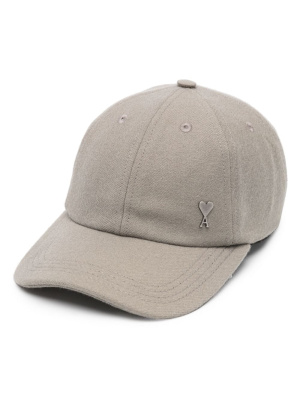 

Logo-plaque baseball cap, AMI Paris Logo-plaque baseball cap