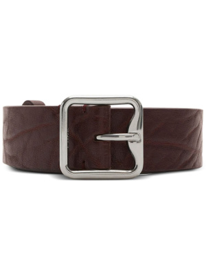 

B-buckle leather belt, Burberry B-buckle leather belt
