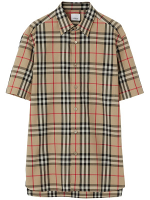 

Vintage Check pattern cotton shirt, Burberry Vintage Check pattern cotton shirt