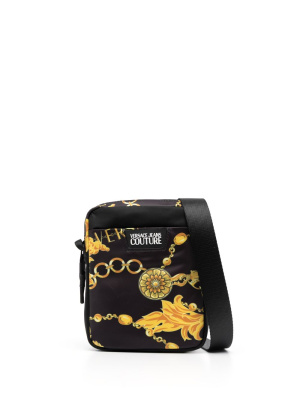 

Baroque-pattern print shoulder bag, Versace Jeans Couture Baroque-pattern print shoulder bag