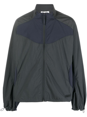 

Colour-block panelled windbreaker, Reebok Colour-block panelled windbreaker