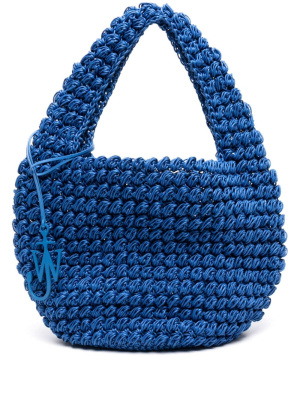 

Interwoven cotton shoulder bag, JW Anderson Interwoven cotton shoulder bag