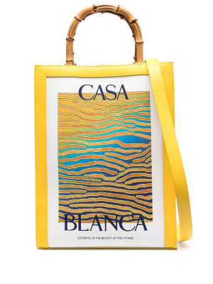 

Casa Ange de Jour-print tote bag, Casablanca Casa Ange de Jour-print tote bag
