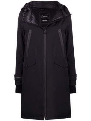 

Hooded zipped coat, Herno Hooded zipped coat
