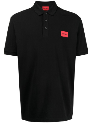 

Dereso222 logo-patch polo shirt, HUGO Dereso222 logo-patch polo shirt