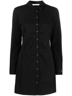 

Press-stud A-line minidress, Calvin Klein Jeans Press-stud A-line minidress