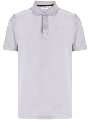 

Logo-patch cotton polo shirt, Calvin Klein Logo-patch cotton polo shirt