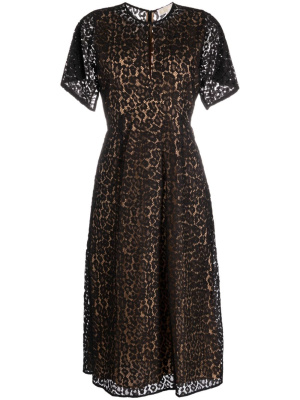 

Cheetah lace midi dress, Michael Michael Kors Cheetah lace midi dress