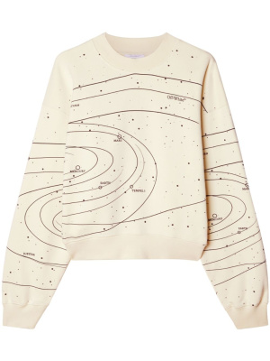

Solar System cotton sweatshirt, Off-White Solar System cotton sweatshirt