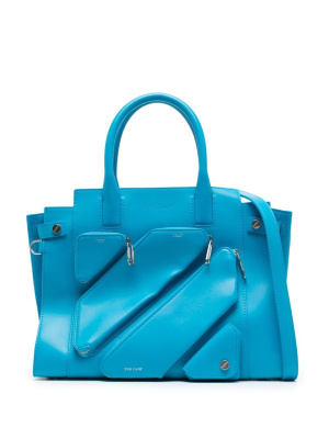 

City leather tote bag, Off-White City leather tote bag