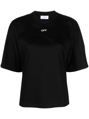 

Logo-print cotton T-shirt, Off-White Logo-print cotton T-shirt