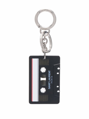 

Cassette tape keyring, Saint Laurent Cassette tape keyring