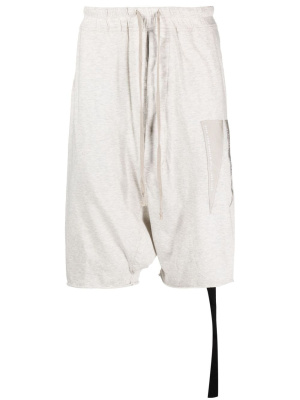 

Drop-crotch drawstring shorts, Rick Owens DRKSHDW Drop-crotch drawstring shorts