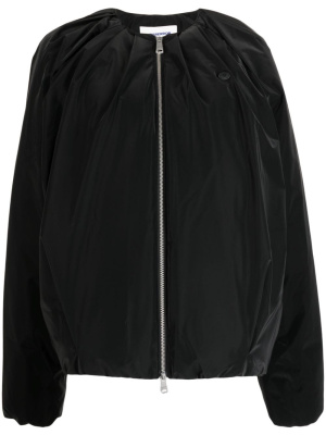 

Pleat-detail padded bomber jacket, Ader Error Pleat-detail padded bomber jacket