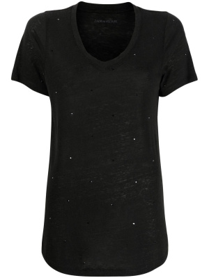 

Crystal-detail T-shirt, Zadig&Voltaire Crystal-detail T-shirt