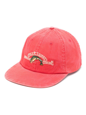 

Logo-embroidered baseball cap, Polo Ralph Lauren Logo-embroidered baseball cap
