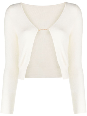 

La maille knit cardigan, Jacquemus La maille knit cardigan
