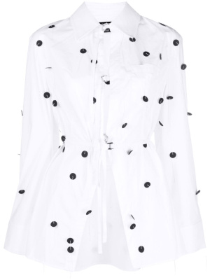 

La chemise Lavoir brodée embellished shirt, Jacquemus La chemise Lavoir brodée embellished shirt