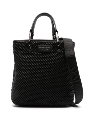 

Textured vertical tote, Emporio Armani Textured vertical tote