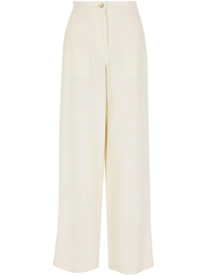 

Ribbed wide-leg trousers, Emporio Armani Ribbed wide-leg trousers