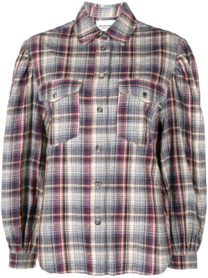 

Lidzy check-print shirt, ISABEL MARANT Lidzy check-print shirt