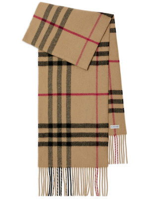 

Checked fringed-edge scarf, Burberry Checked fringed-edge scarf