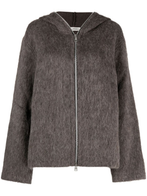

Zip-up mohair hoodie, OUR LEGACY Zip-up mohair hoodie
